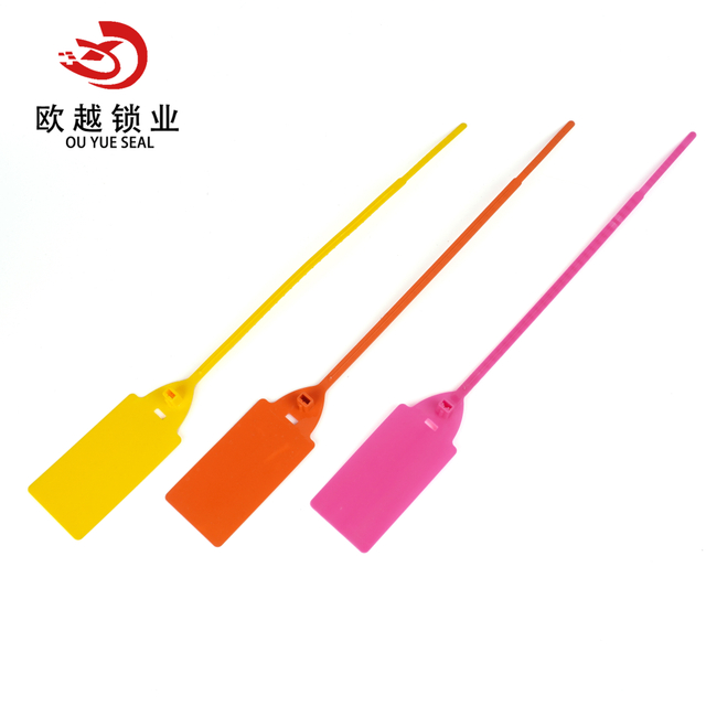 OYPS109 Free Sample Self Locking Nylon Cable Tamper-proof Plastic Security Seal