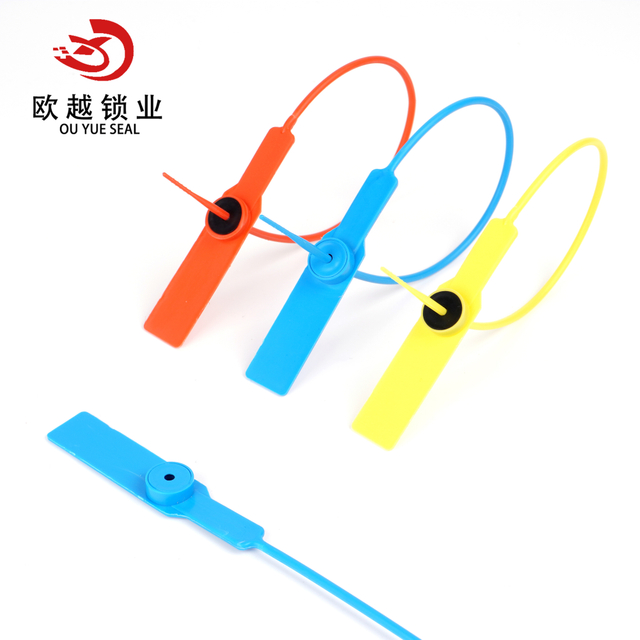 OYPS102 Легко отрывается от серийного номера одежды авиакомпании, напечатанной самоблокирующейся защитной пластиковой пломбой