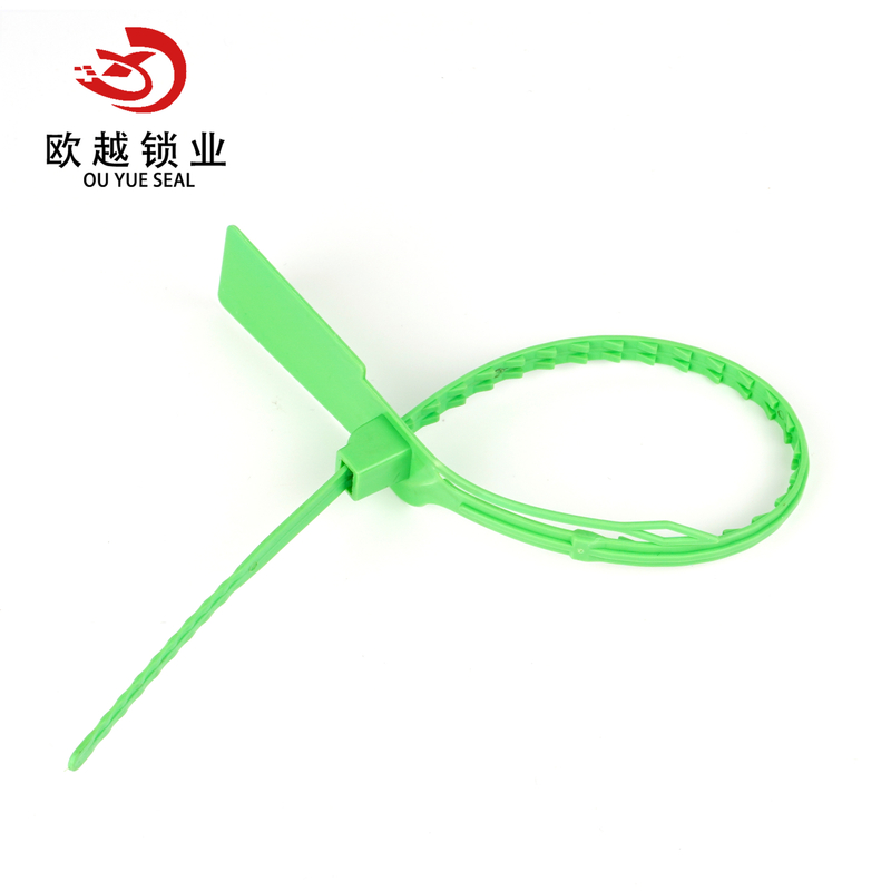 OY-PS110 Дешевые пластиковые пакеты Защитная пломба Пластиковые контейнерные уплотнения с металлической проволокой Логистический транспорт Пластиковый замок
