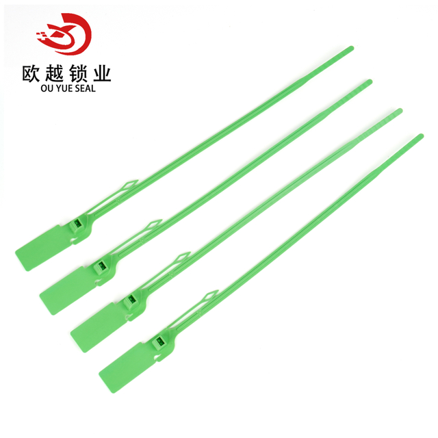 OYPS110 Легкая самоблокирующаяся металлическая вставка Пластиковая защитная пломба для двери грузового контейнера 
