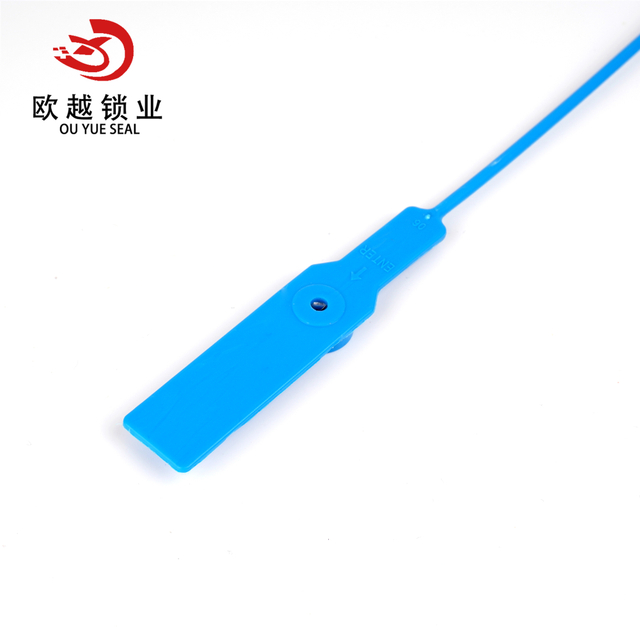 Замок безопасности OY-PS102 Качественный пластиковый ремешок Регулируемая длина 400 мм Пластиковое уплотнение высокой безопасности