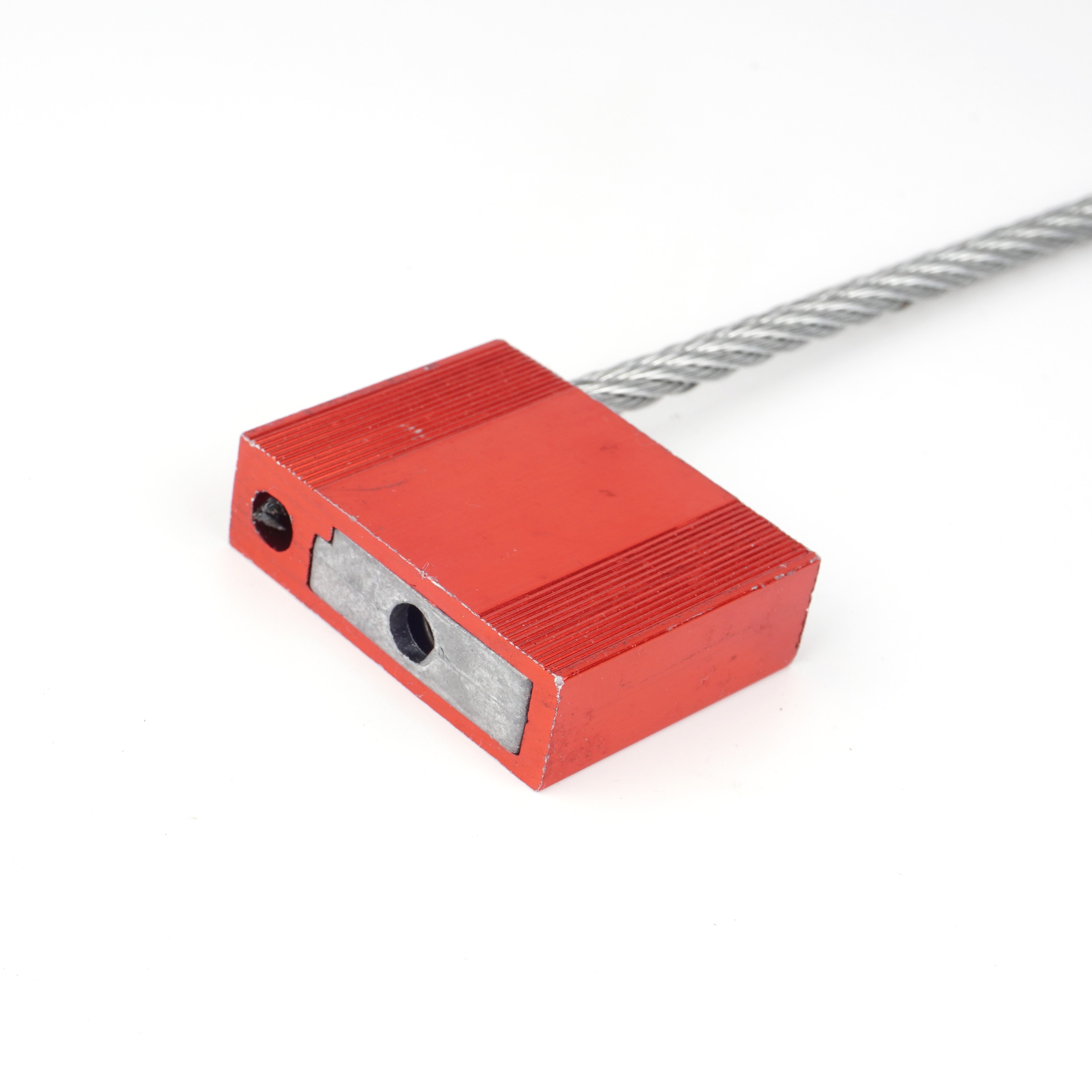 OY-CS104 Защитная пломба для кабеля из нержавеющей стали с металлическим контейнером для логистики